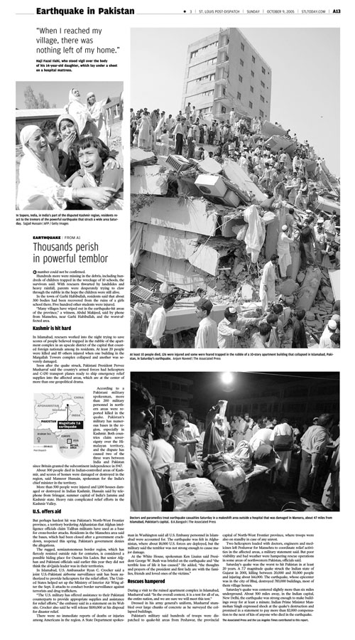 Page A13: Oct. 9, 2005