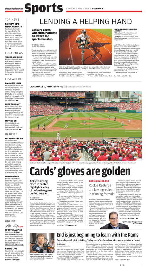 Sports Cover: June 2, 2010