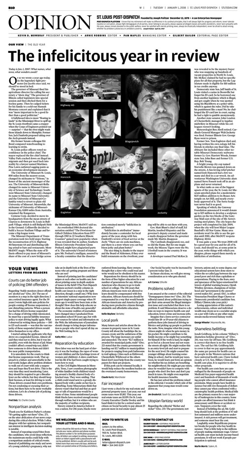 Editorial Page: Jan. 1, 2007