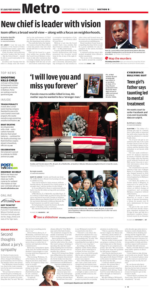 Metro Cover: Jan. 8, 2008